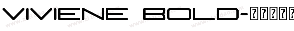 Viviene Bold字体转换